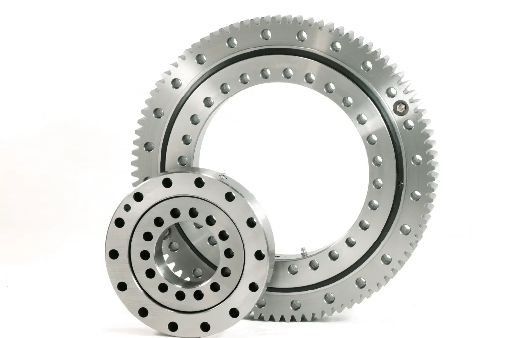 Slewing bearing detail